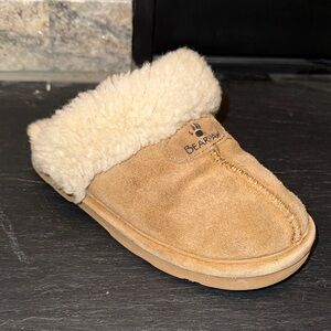 BEARPAW® Loki II Suede Slipper with Rain & Stain Repellent in Hickory 5